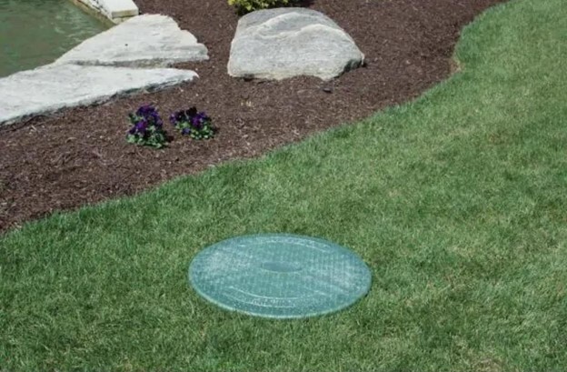 Installation With A Septic Tank Riser